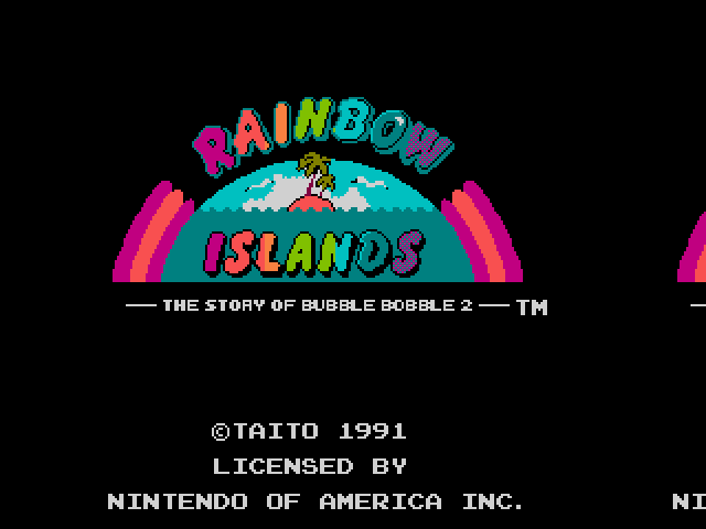 Rainbow Islands [Falcon030] atari screenshot